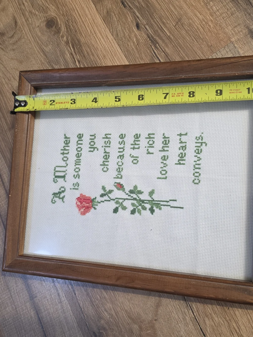 N/A handcrafted framed